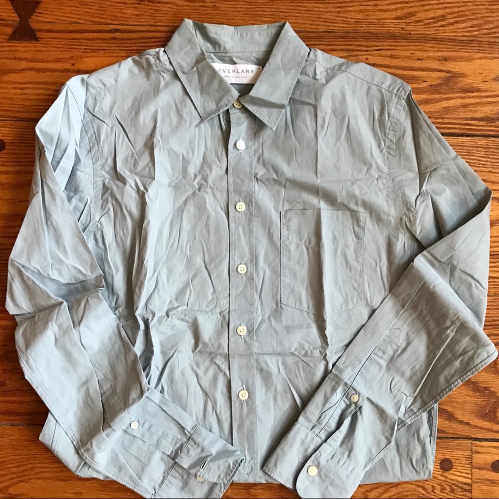 Everlane Dress Shirt (Small | Light Blue)
